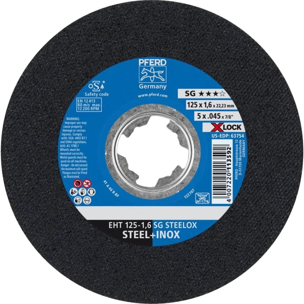 Pferd Trennscheibe SG X-LOCK STEELOX 125x1,6mm