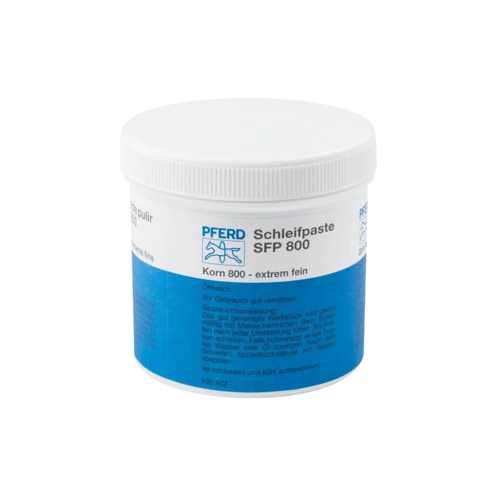 PFERD TOOLS Schleifpaste SFP 250g Körnung SIC 800 250g zum Fein-und Einschleifen von Ventilen und Lagern
