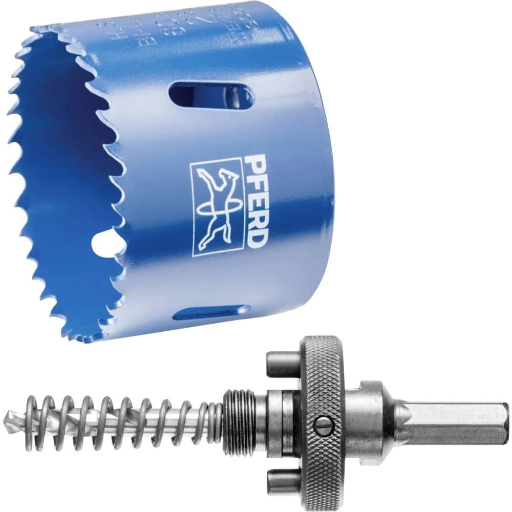 PFERD TOOLS HSS-Lochsägen-Set zweiteilig Ø60 mm