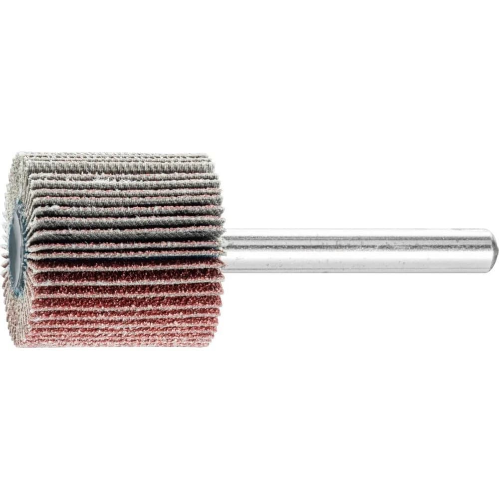 PFERD TOOLS Korund Fächerschleifer F Ø 25x25 mm Schaft-Ø 6 mm A80 für Feinschliff und Finish