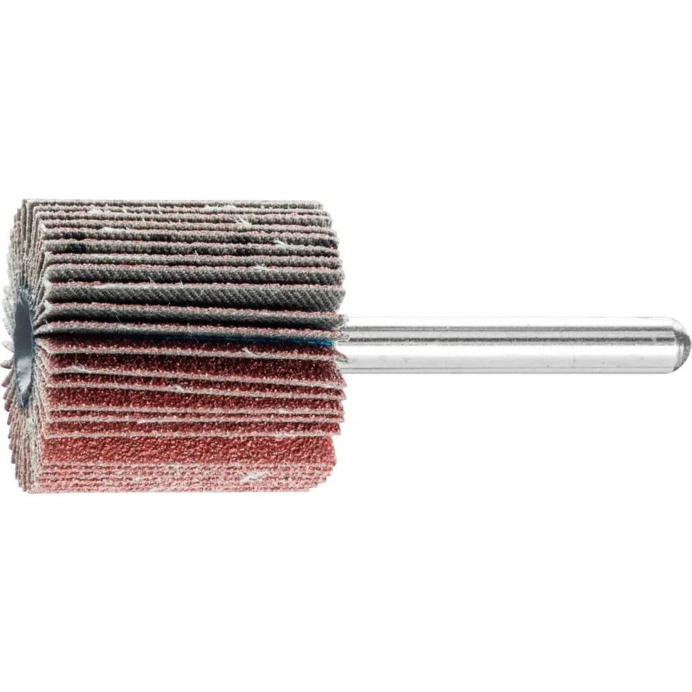 PFERD TOOLS Korund Fächerschleifer F Ø 30x30mm Schaft-Ø 6 mm A80 für Feinschliff und Finish