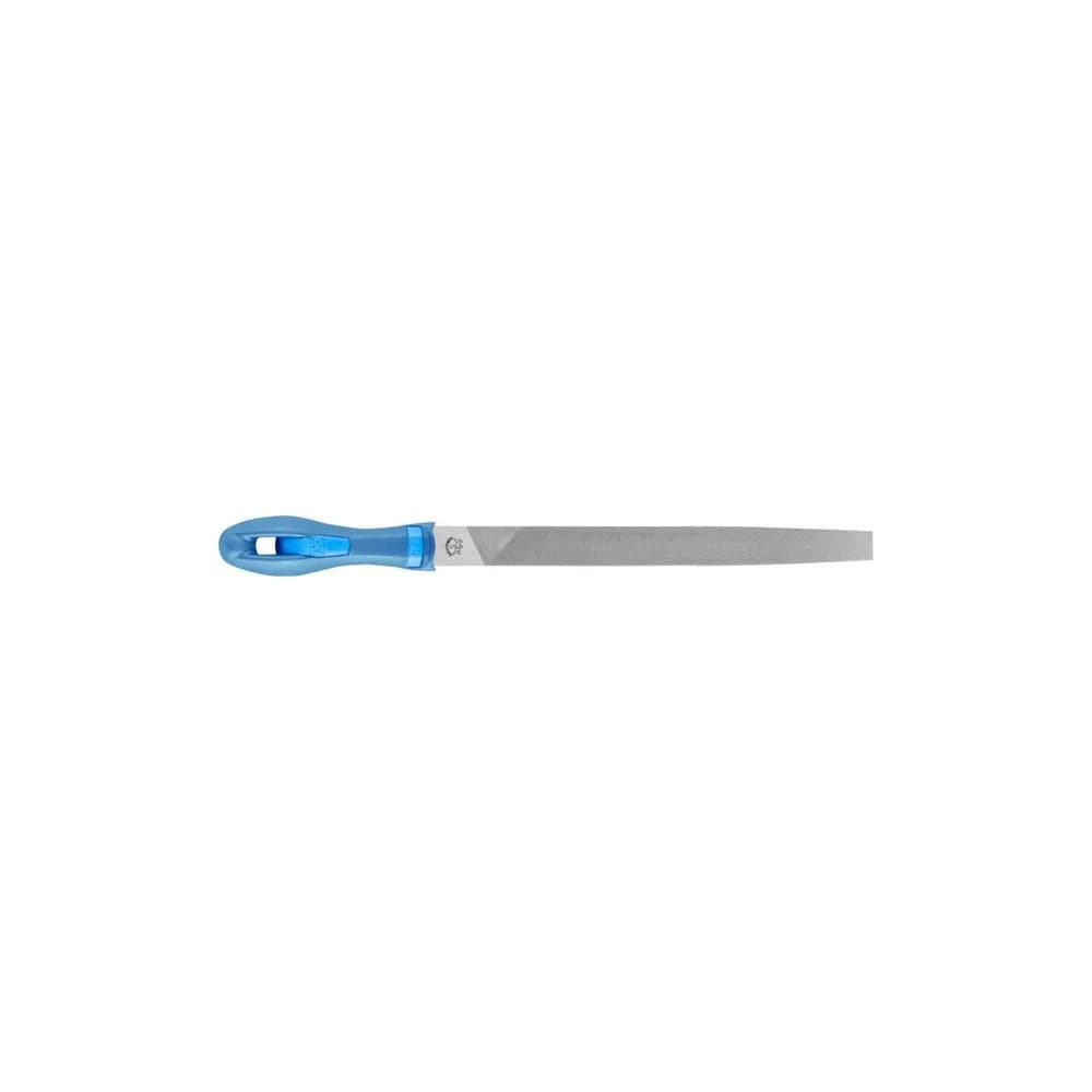 PFERD TOOLS Werkstattfeile mit Heft Flachspitz 250mm Hieb 1 für grobe Zerspanung, Schruppen
