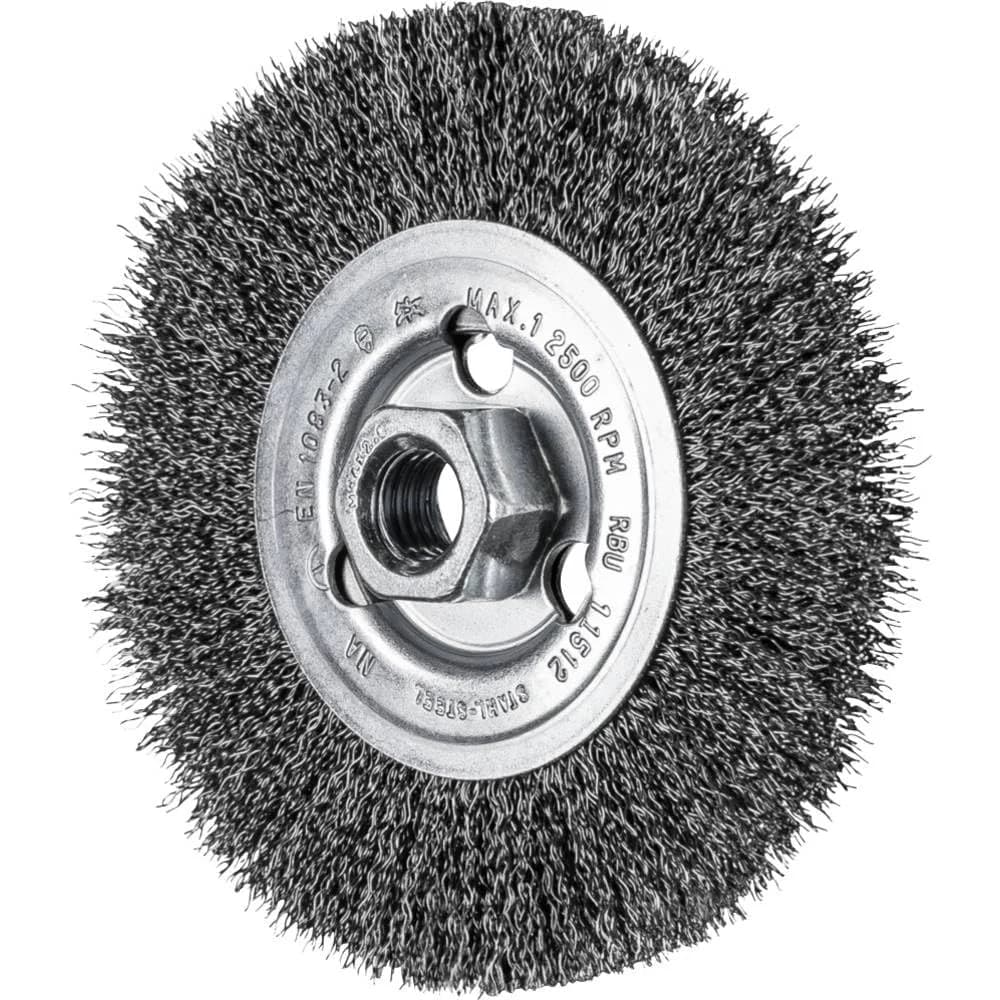PFERD TOOLS Rundbürste ungezopft RBU Ø115x12 mm M14 Stahl-Draht-Ø0,30 Winkelschleifer