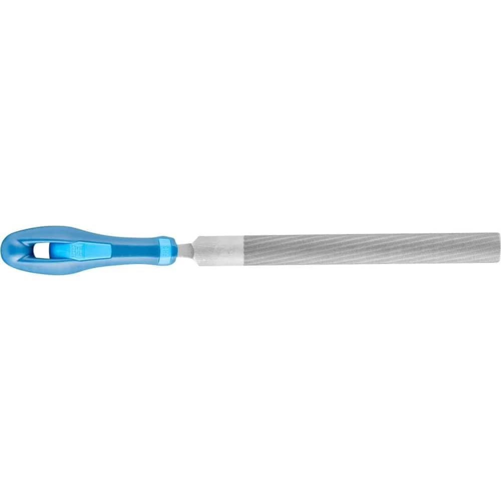 PFERD TOOLS Werkstattfeile mit Heft Halbrund-Spitz 150mm Hieb 3 für Feinbearbeitung, Schlichten