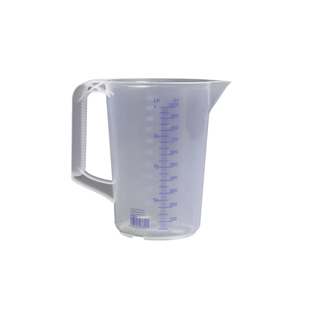 hünersdorff Messkanne 1000 ml Polypropylen transparent - 936000