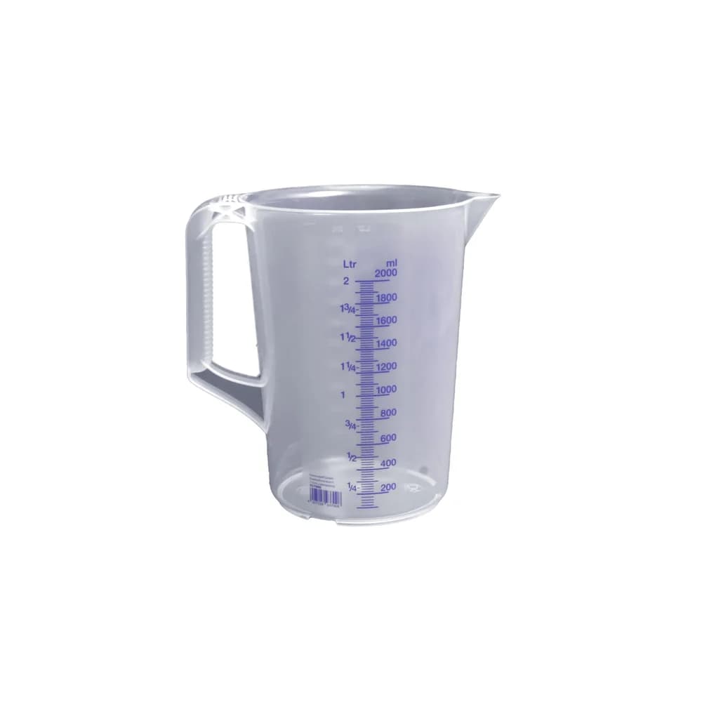 hünersdorff Messkanne 2000 ml Polypropylen transparent - 937000