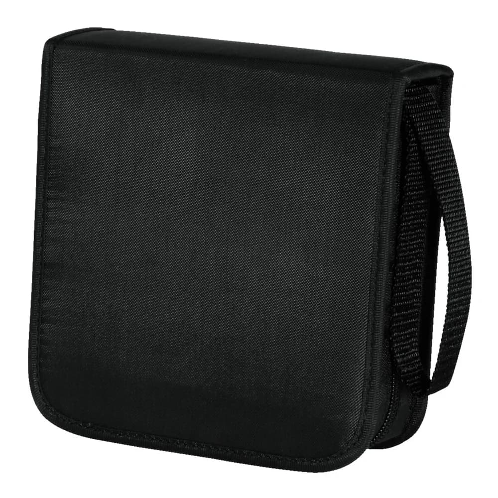 hama 40er CD-/DVD-Tasche Wallet schwarz, 1 St.