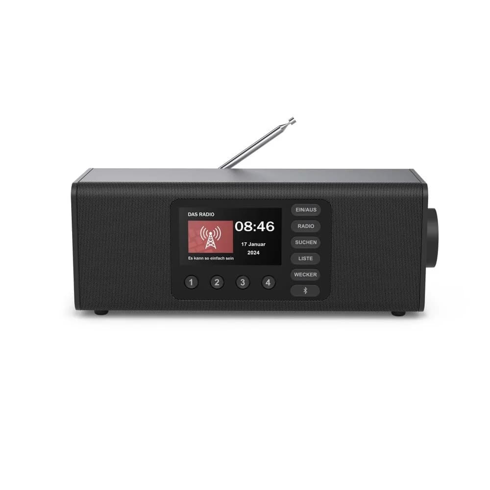 Hama DR2002 Digitalradio schwarz