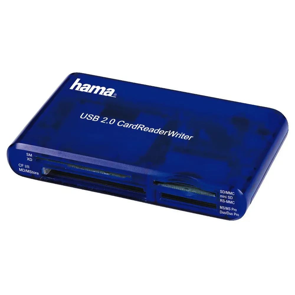 HAMA 55348 CardReaderWriter 35in1, USB 2.0