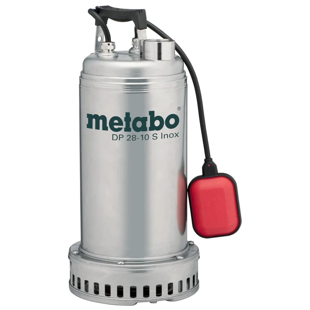 metabo Tauchpumpe 604112000 dp 28-10 s inox drainagepumpe silber