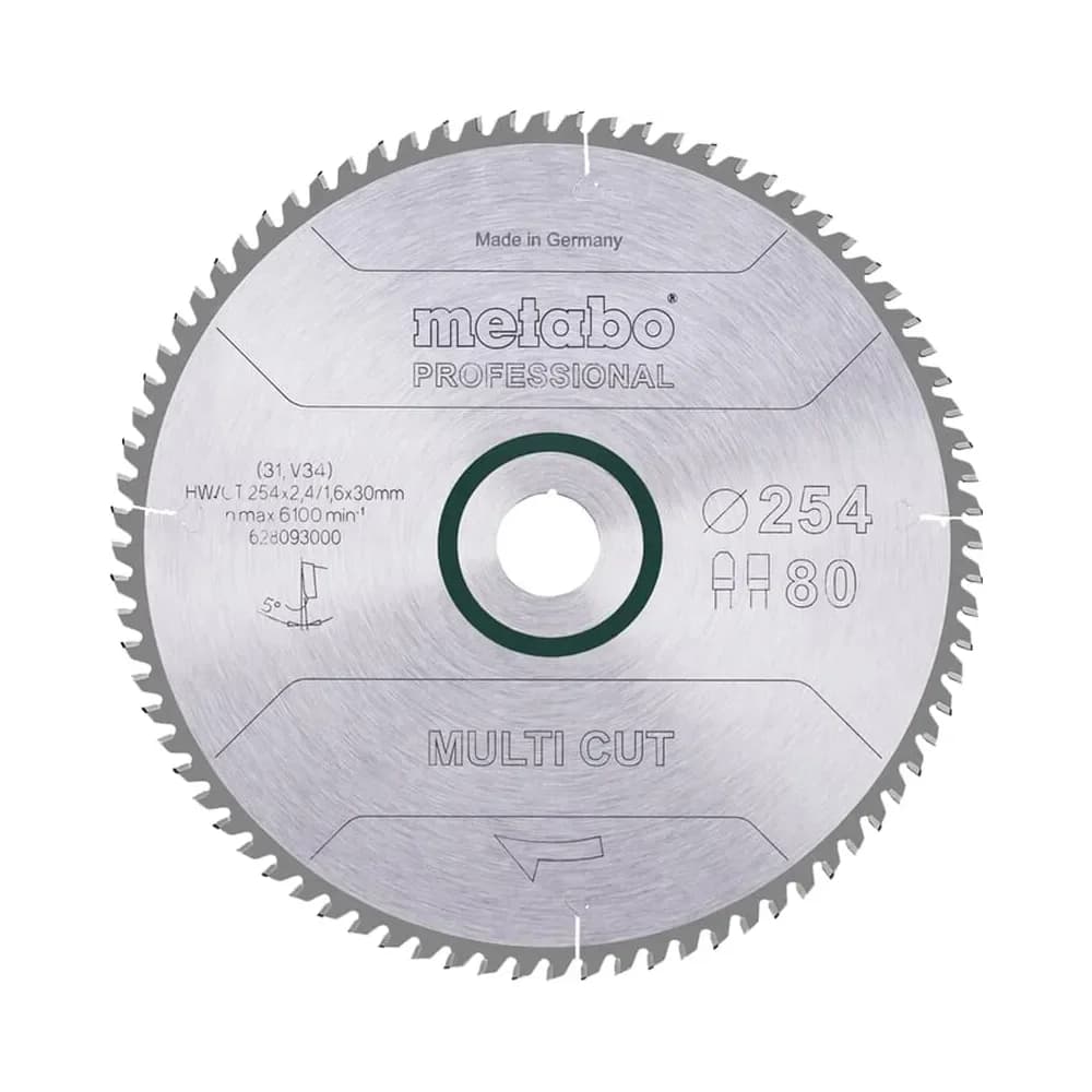 Metabowerke Sägeblatt 254x30mm 628093000