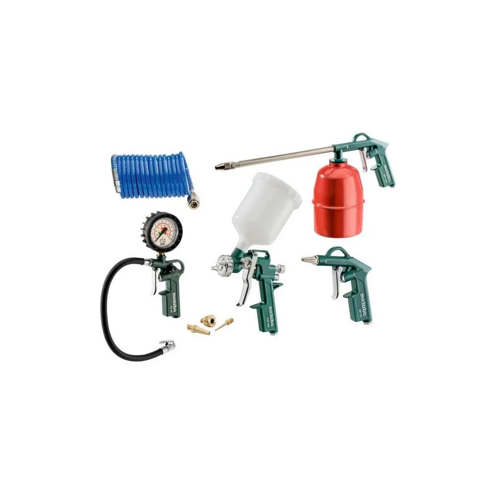 metabo Druckluftgeräte-Set Druckluft-Werkzeugset Karton 601586000