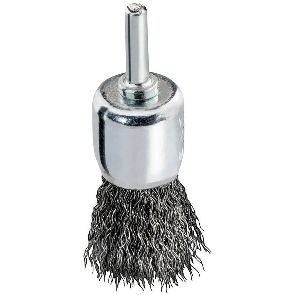 Metabo Pinselbürste 25x0,3 mm/ 6 mm, Stahl gewellt, mit 6mm Schaft
