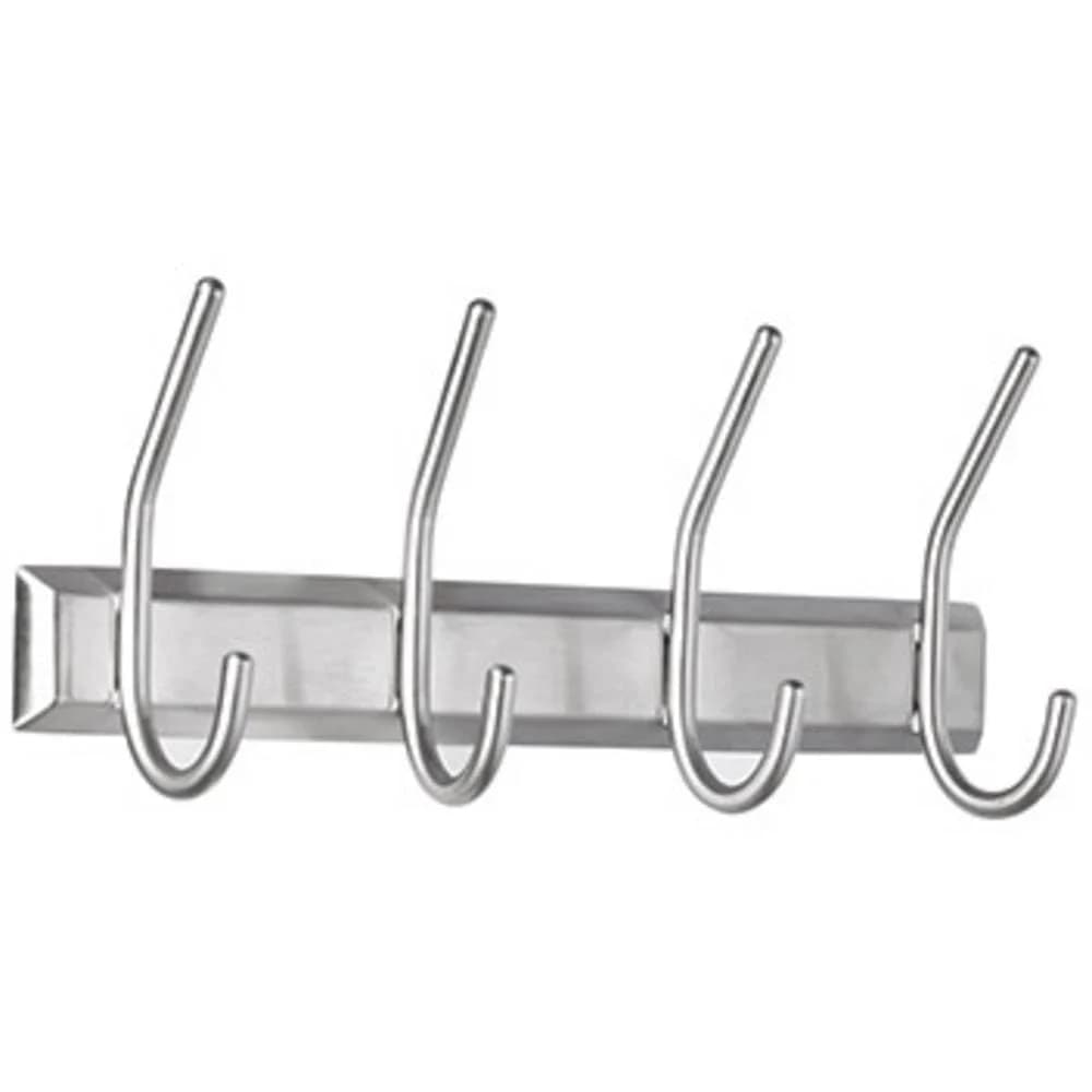 ALCO Wandgarderobe 2841 13x7x31,5cm Metall silber