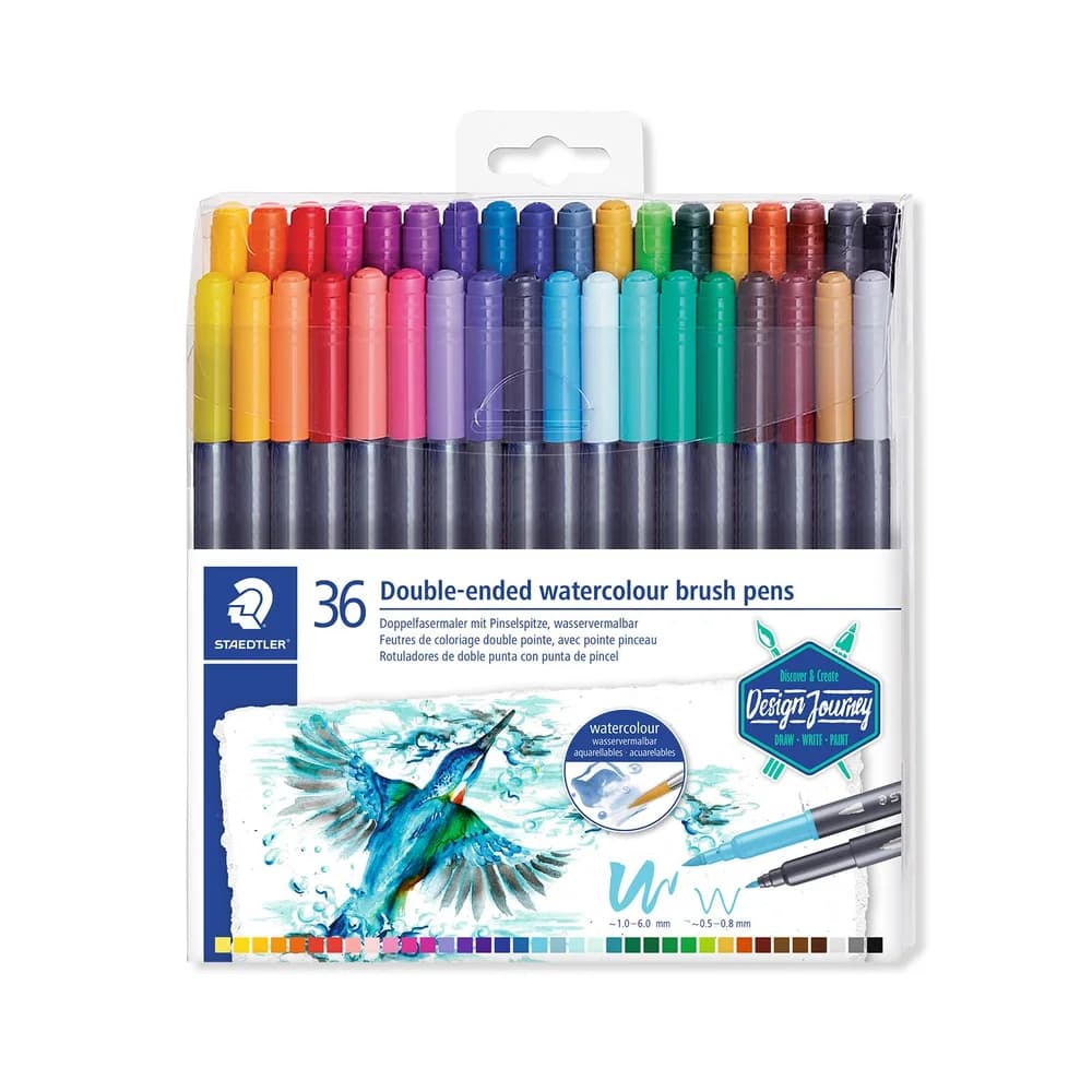 STAEDTLER Faserstift 3001 TB36 bunt