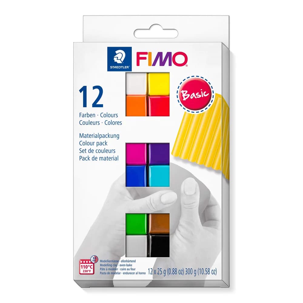 Staedtler FIMO 8023 C Modellierton 300 g Gemischte Farben 1 Stück(e)