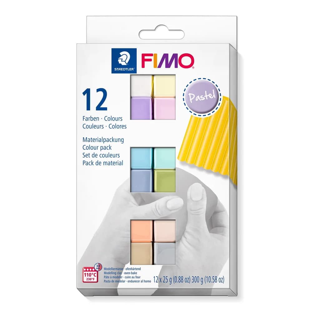 Staedtler FIMO 8023 C Modellierton 300 g Gemischte Farben 1 Stück(e)