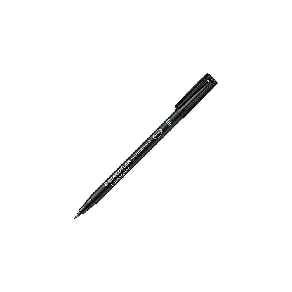 Staedtler 318-9 Permanent-Marker Rundspitze Schwarz 10 Stück(e)
