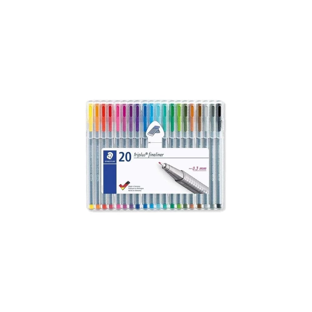 Staedtler 20er-Box Fineliner »triplus«