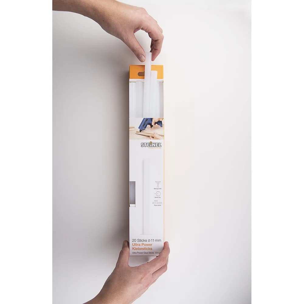 STEINEL 044930 - Heißklebestick, Ø 11 mm, Ultra Power, 20 Stück