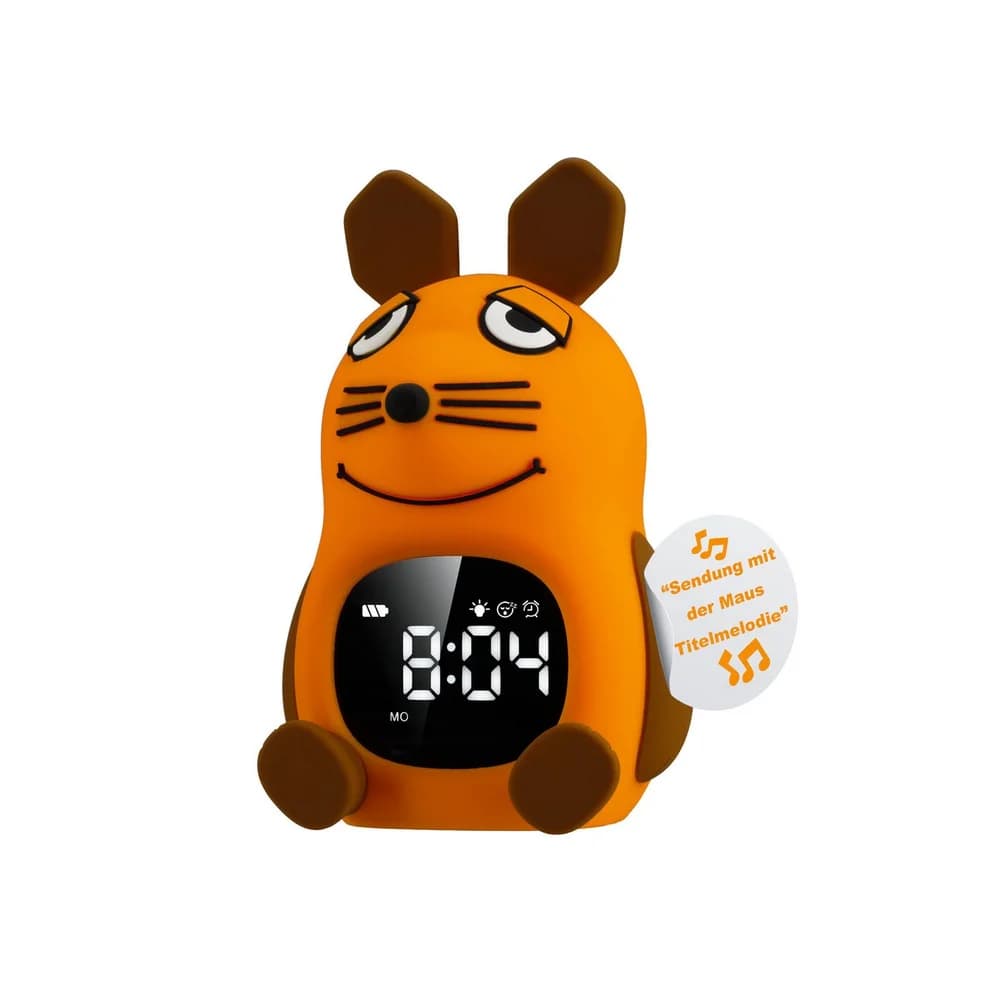 DieMaus Kinder-Wecker mit Nachtlicht
