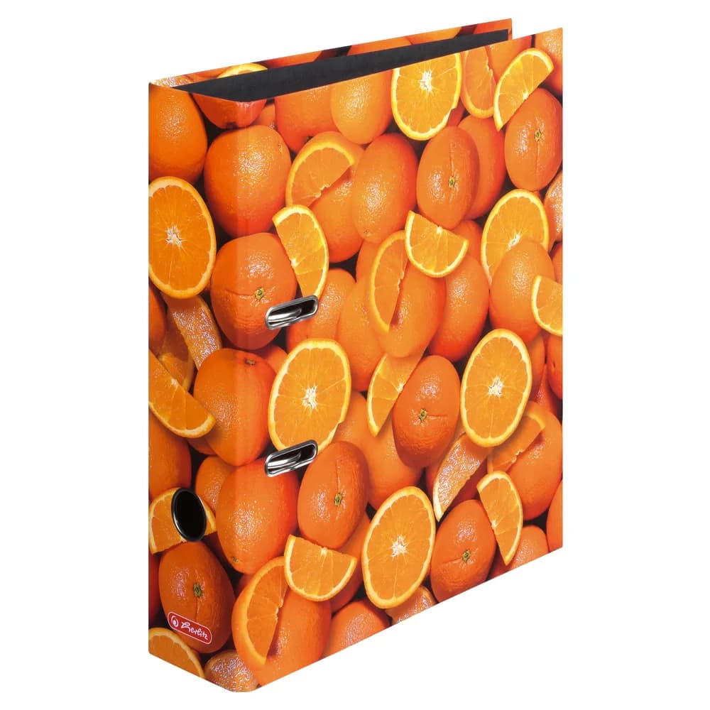 Herlitz Aktenordner Motivordner A4 80mm 'Orangen'