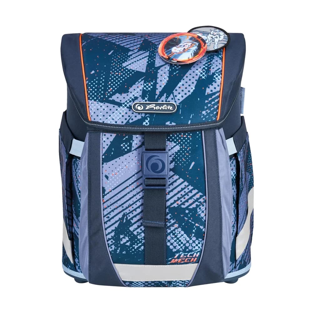 Herlitz Schulranzen FiloActive XL Plus TechMech - Blau/Orange