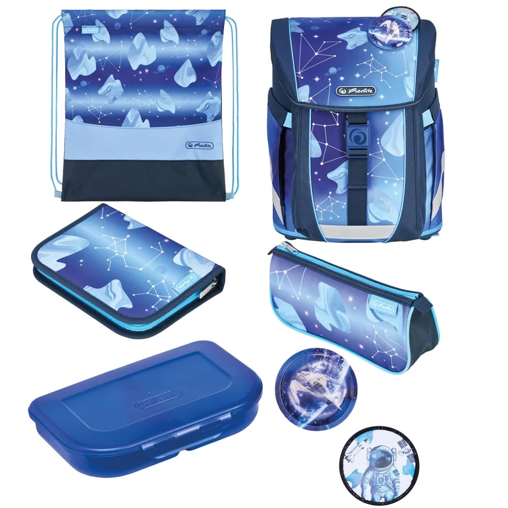 Herlitz Schulranzen FiloActive XL Plus Cosmic - Blau