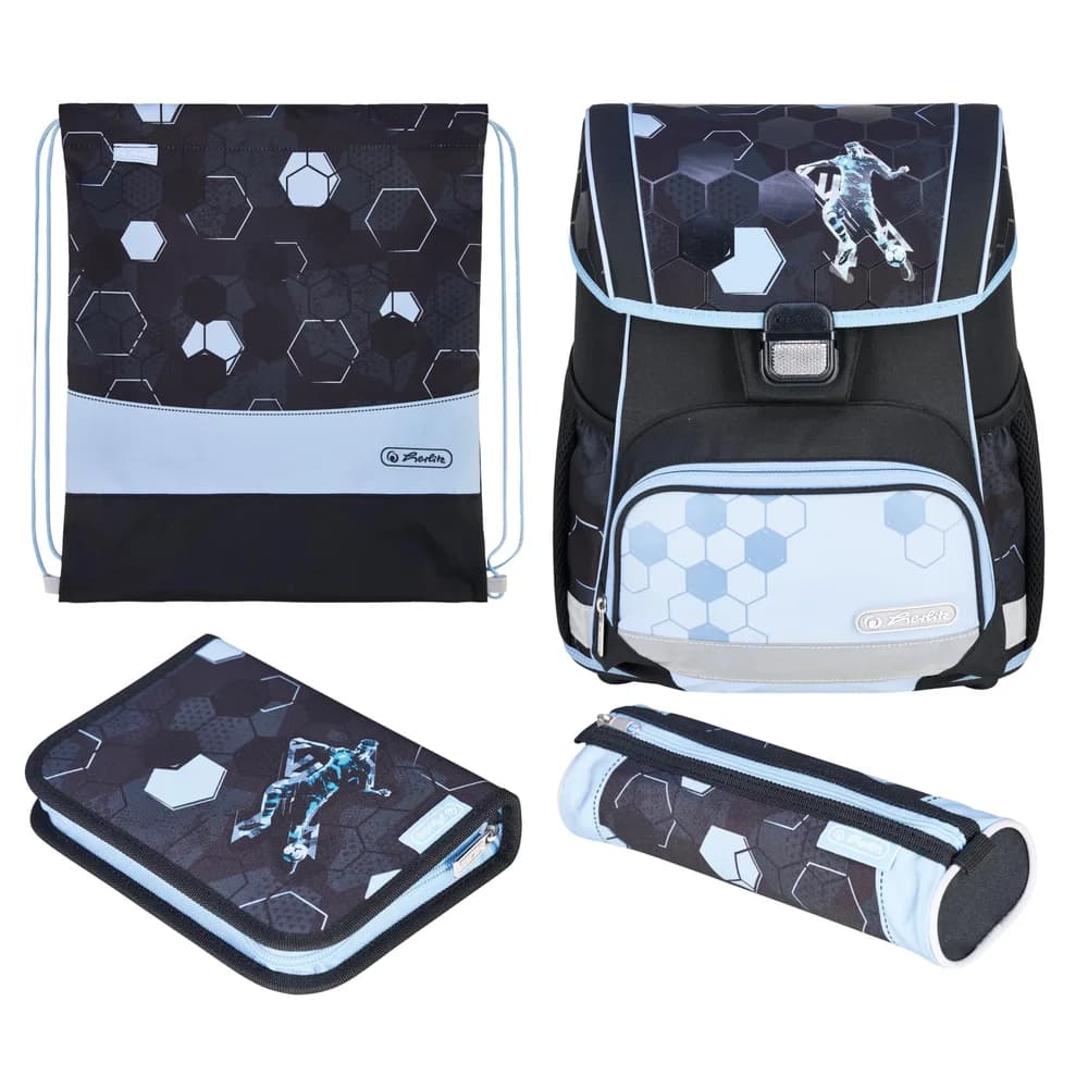 herlitz Schulranzen Loop Plus CYBER SOCCER
