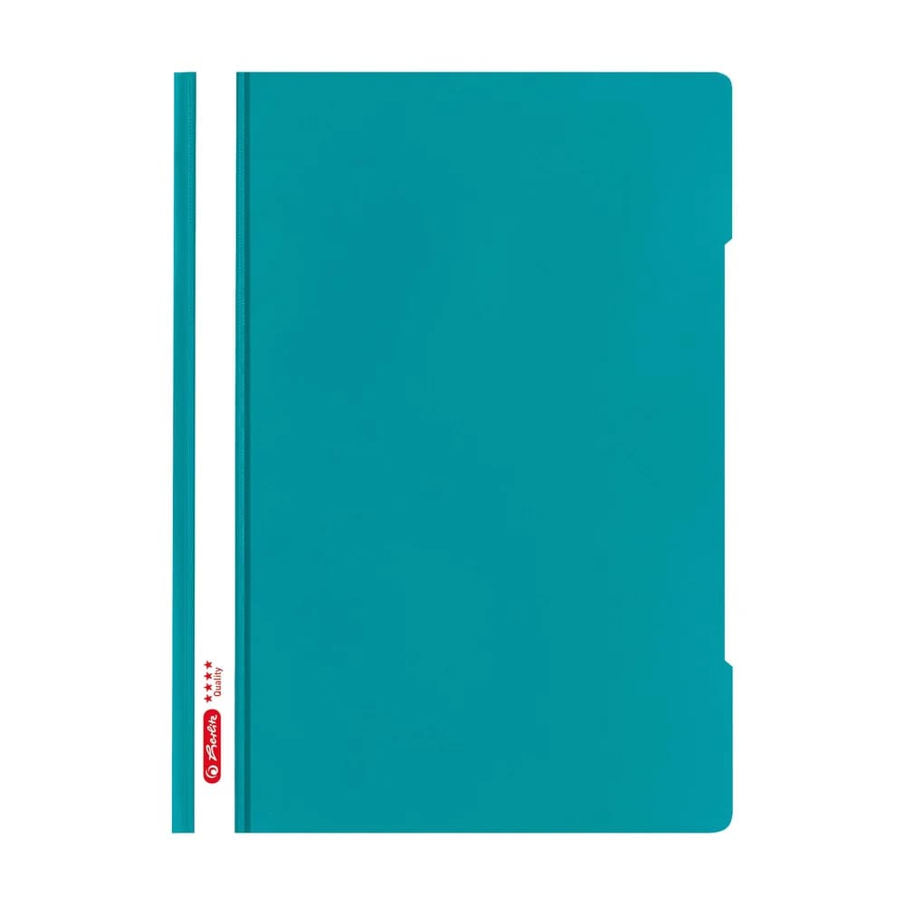 herlitz Schnellhefter Quality DIN A4 Kunststoff türkis