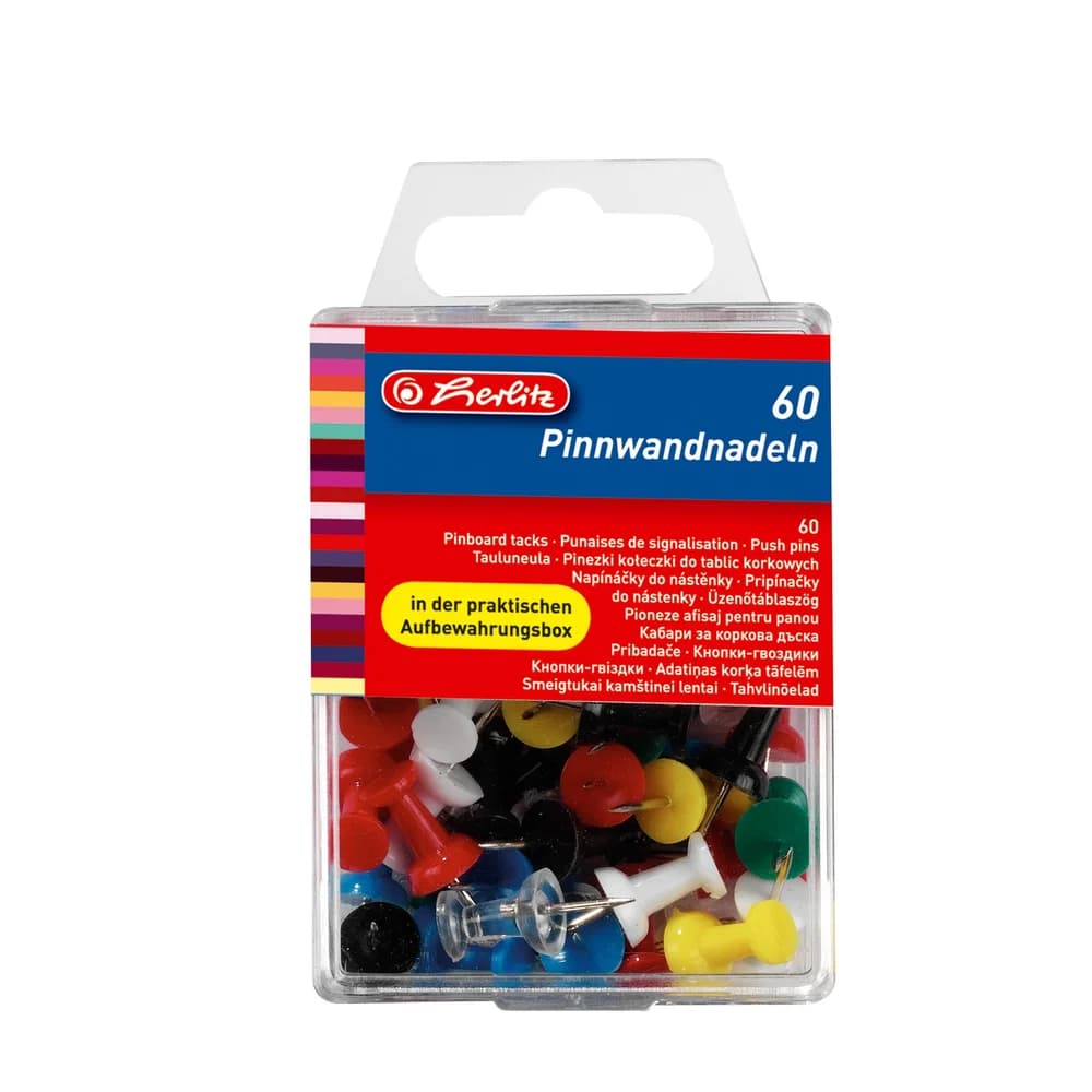 herlitz Reißnägel Mehrfarbig 8770406