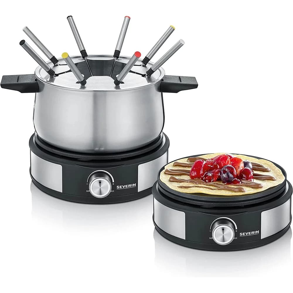 SEVERIN Fondue-Crêpes-Kombination »FO 2471-160«