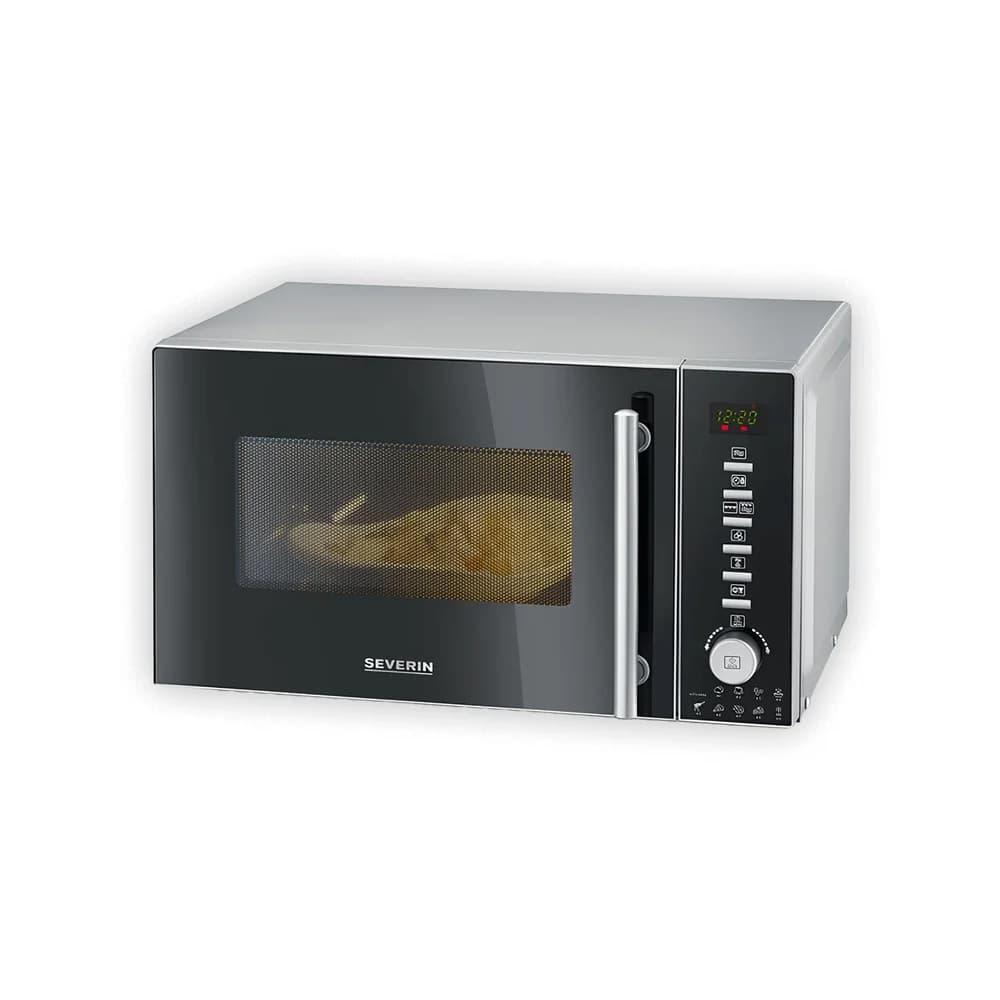 Severin MW 7773 Mikrowelle mit Grill- und Heißluftfunktion 3-in-1