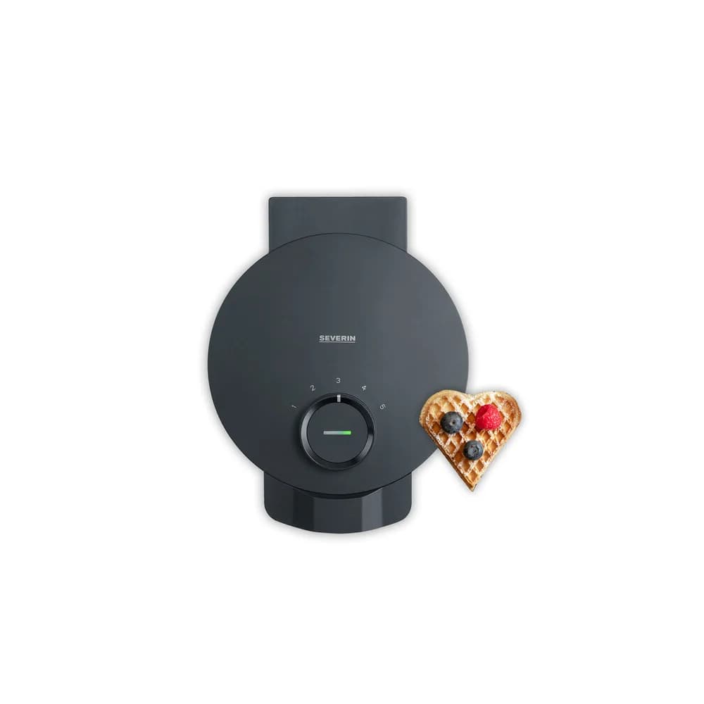 SEVERIN WA 2116 Black Line Waffeleisen schwarz