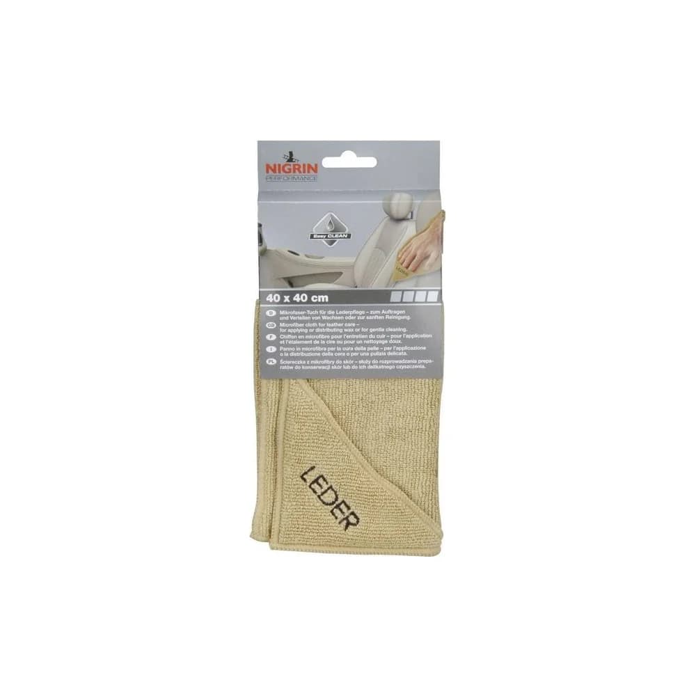 NIGRIN Reinigungstücher Microfasertuch Leder 71115