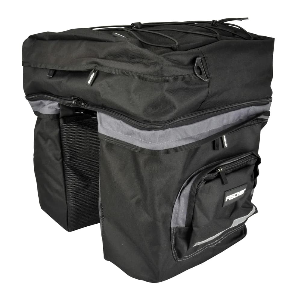 FISCHER Gepäckträgertasche 3fach
