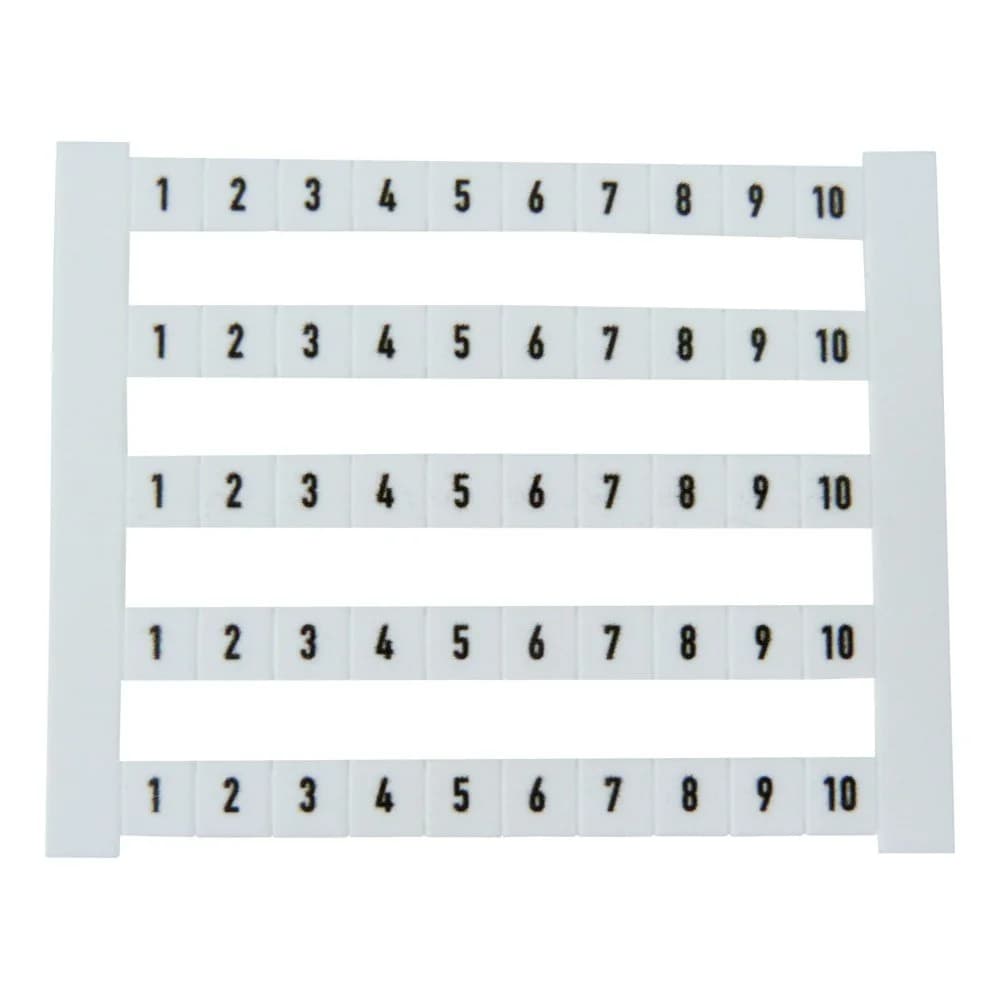 Weidmüller Klemmenmarkierer DEK 5 FWZ 1-10