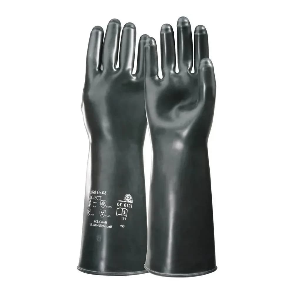 Honeywell Chemikalienhandschuhe Butoject 898 schwarz Gr. 10 - 898/10