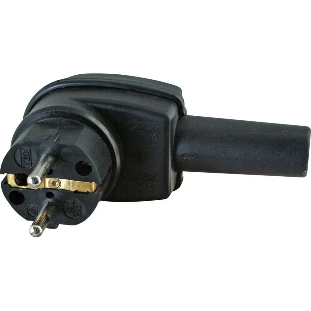 Kopp Vollgummi-Winkelstecker