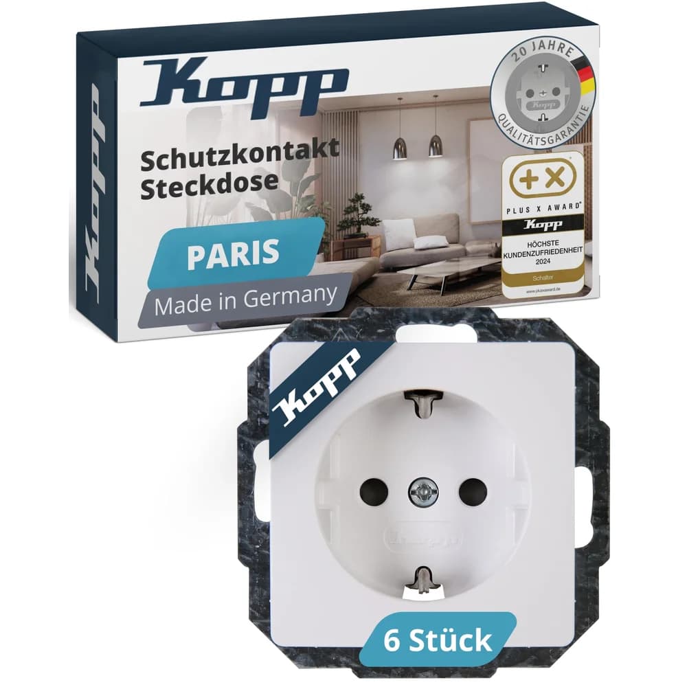 Kopp Steckdose weiss - 920702011