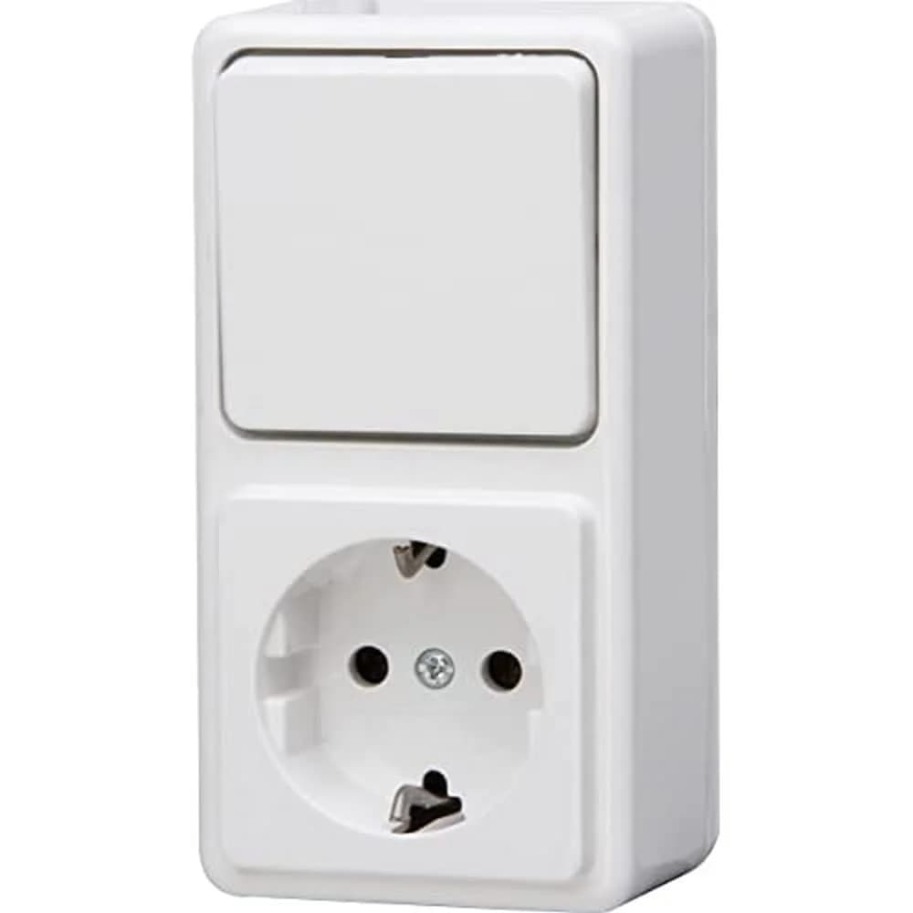 Kopp Schalter-/Steckdosen Kombi 108802007