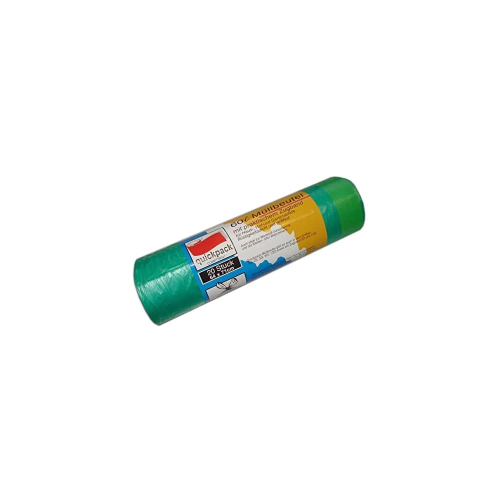 quickpack Müllbeutel 60,0 l, grün