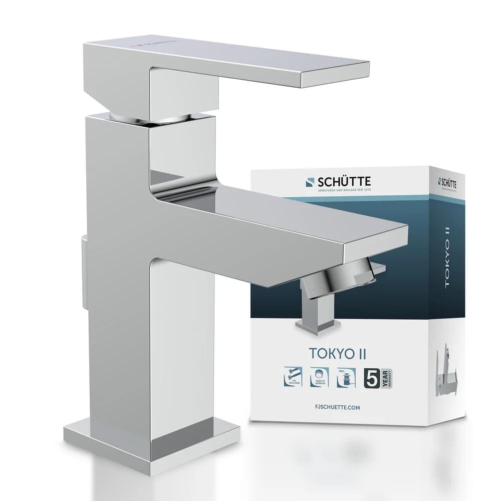 Schütte Design-Waschtischarmatur TOKYO II, Chrom