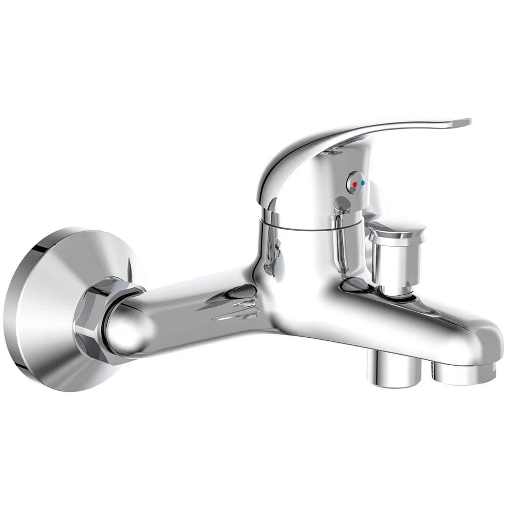 Schütte Wannenfüllarmatur Athos Plus in Chrom - Bad-Armatur