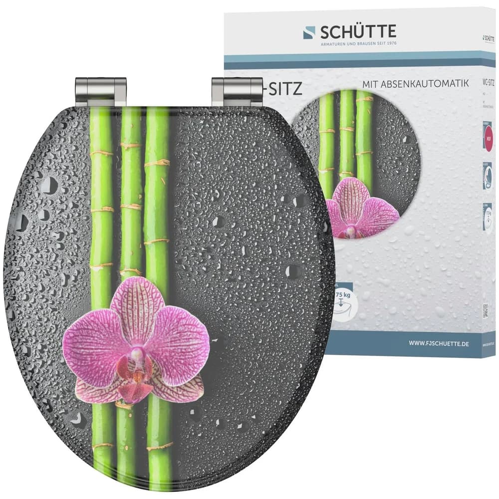 SCHÜTTE MDF WC-Sitz ASIA, mit Absenkautomatik