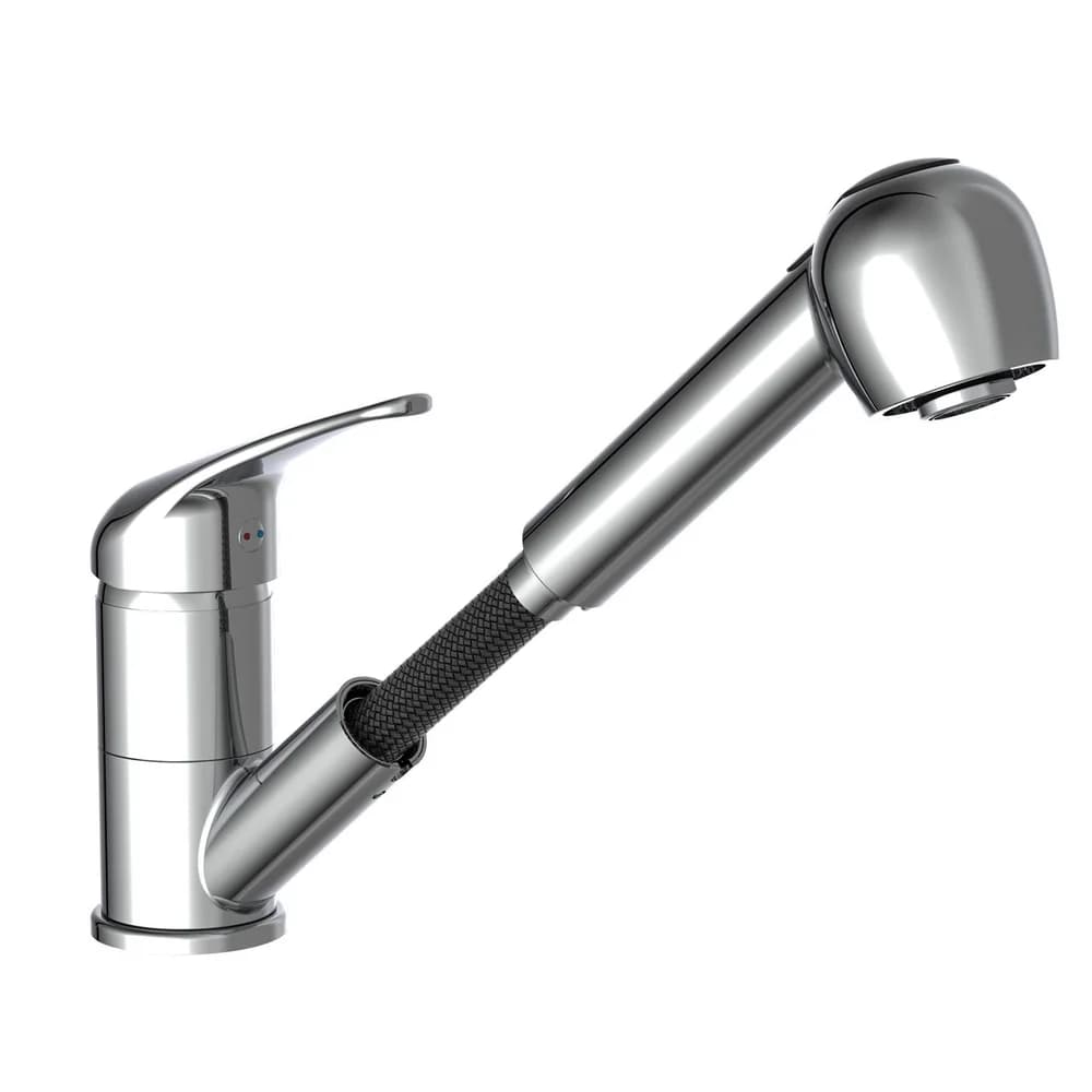 Schütte Küchenarmatur Spültischarmatur Supra chrom + Geschirrbrause