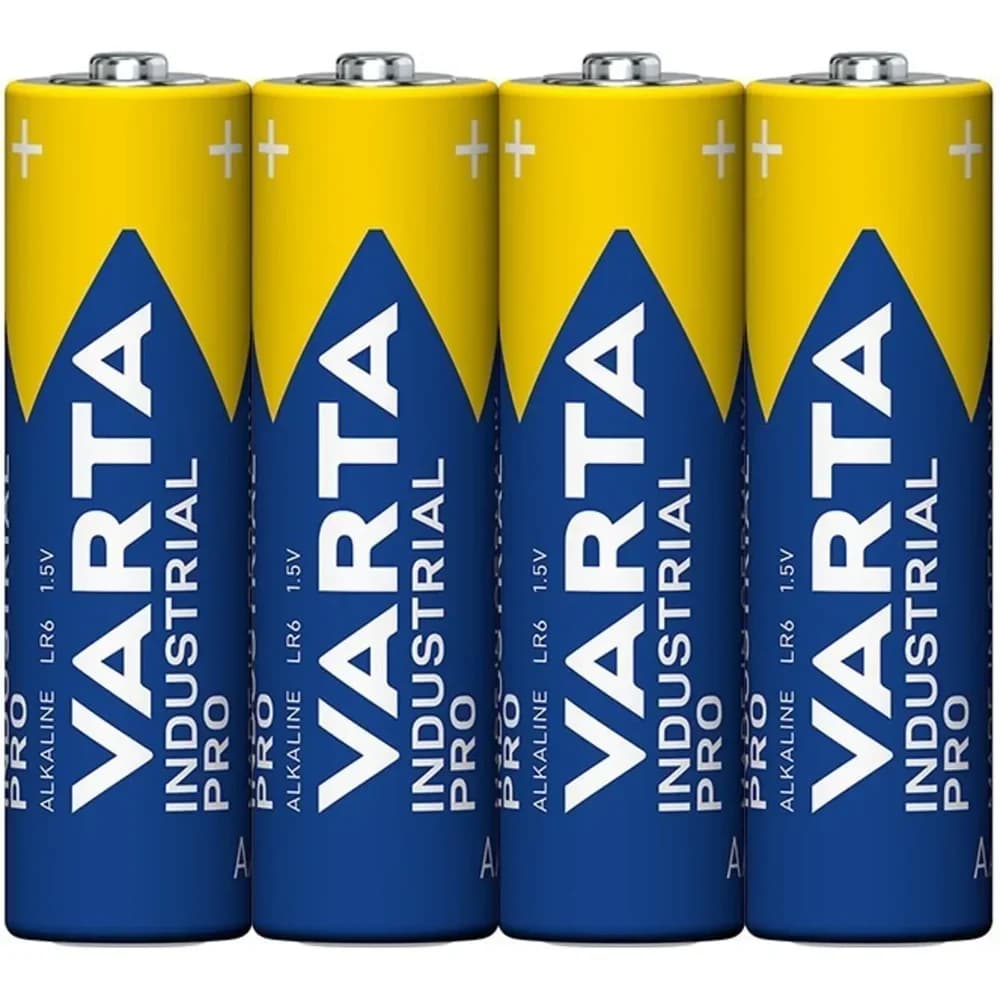 VARTA Industrial Pro AA 4er Folie
