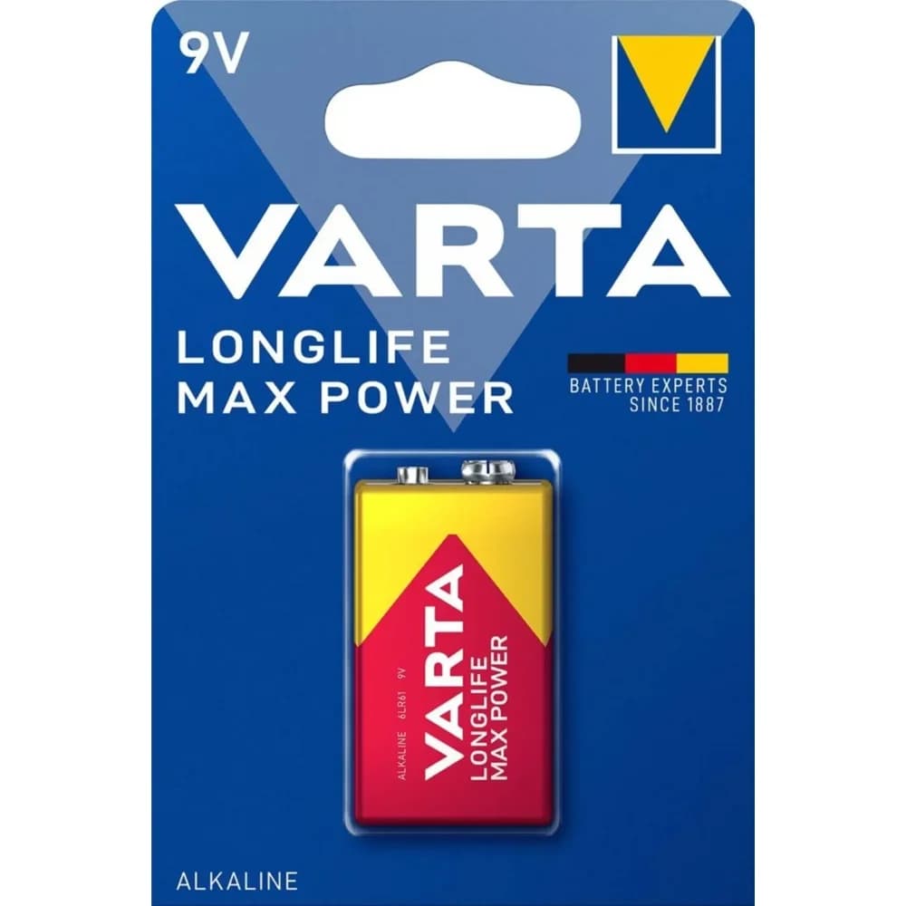 VARTA 9V Max Tech 6LR61-PP3
