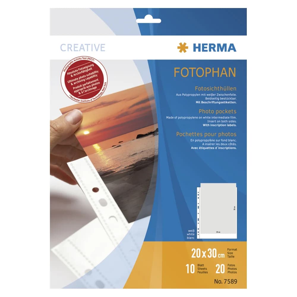 Herma fotophan 9x13 quer 10 Blatt 7584