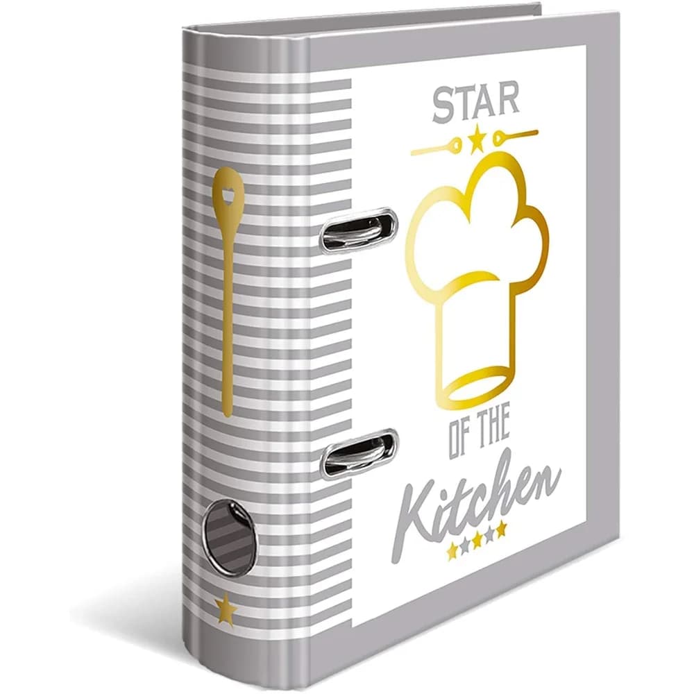 HERMA Rezeptordner A5 - Star of The Kitchen, Karton